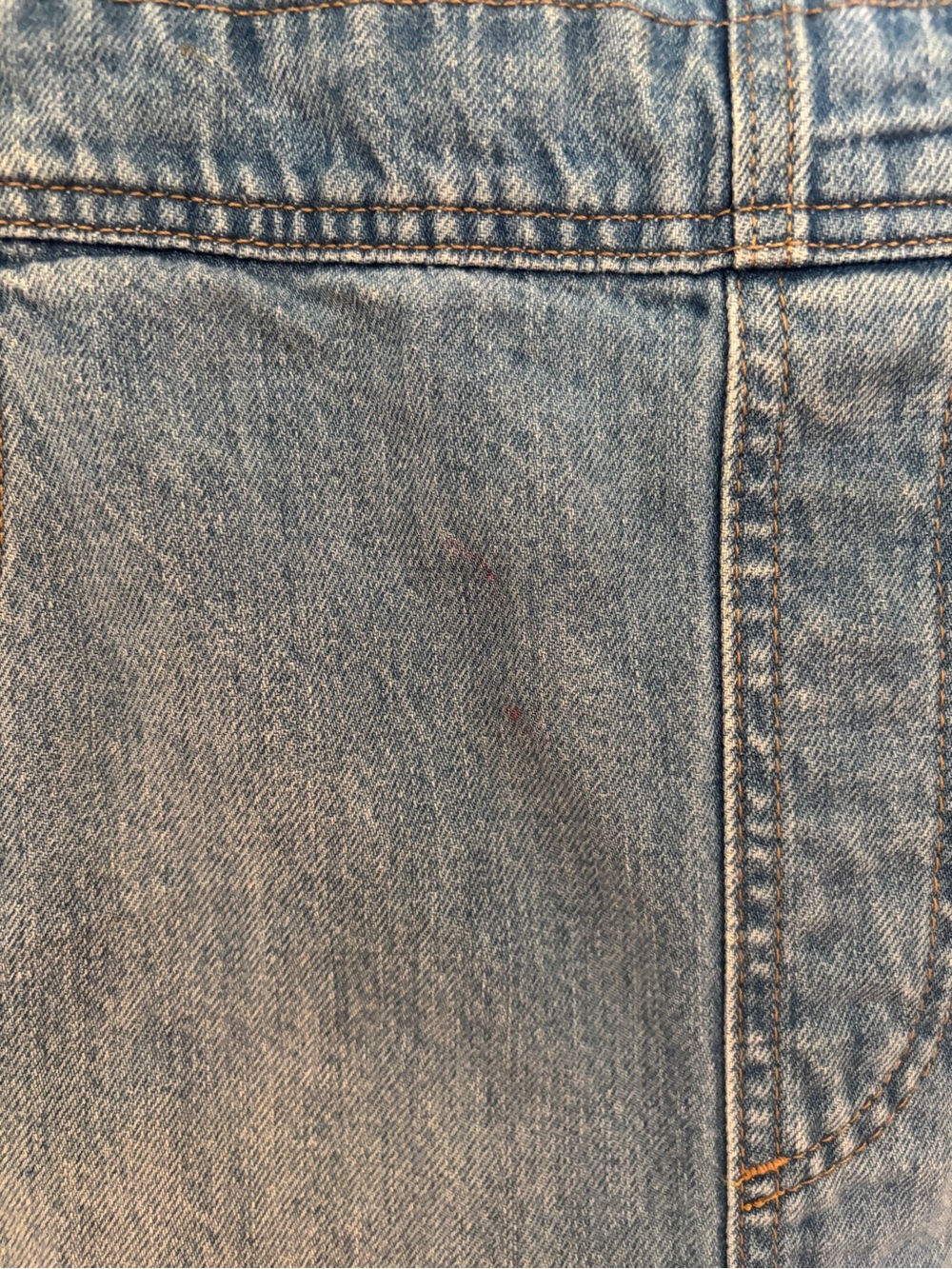 Levi's Light Denim Shortalls Overalls size L - Picture 3 of 7